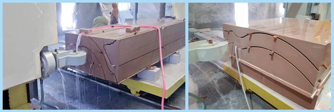 Stone wire saw profiling shaping machine factory