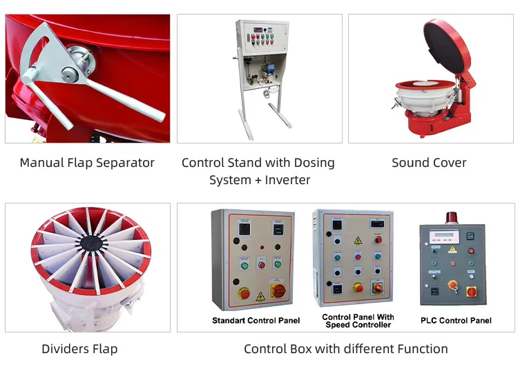 Details of Stone Tumbling Machine for Stone Polish